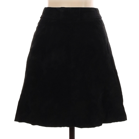 Zara Leather Skirt - Picture 2 of 12